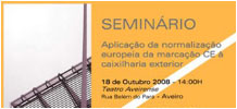 Seminários "A marcação CE"